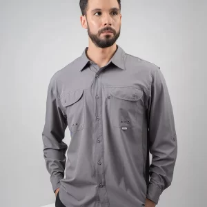 Camisa Maja Outdoor Signature Gris